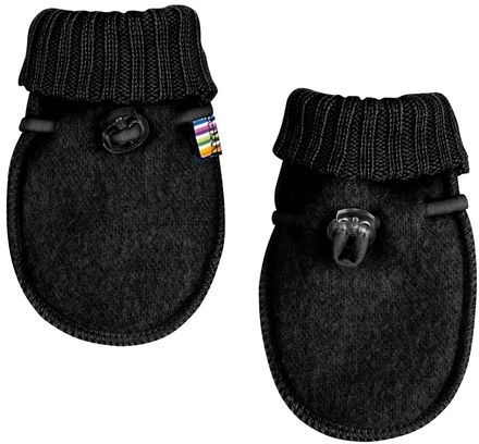Joha ullfleece votter til baby Black