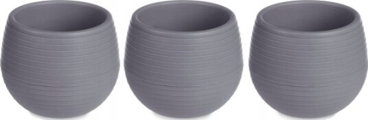 Ibergarden Selvvanningspotter, Plast, 3 Stk, Ø 6 Cm