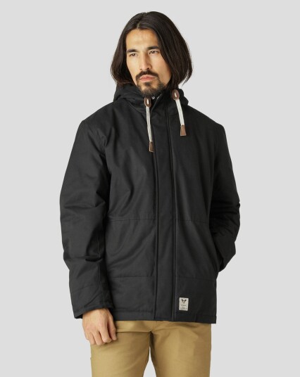 Fat Moose Sailor Winter Jacket Svart Fat Moose Sailor Winter Jacket Svart