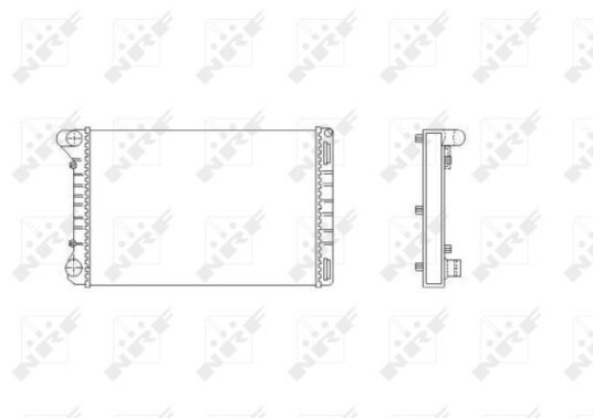 Radiator NRF 53665 Radiator NRF 53665