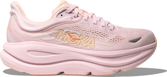 Hoka Women's Bondi 9 Lilac Cream/Tangerine Glow 42 2/3