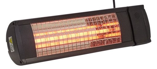 HEAT1 terrassevarmer ECO HIGH-LINE 1500W med fjernkontroll