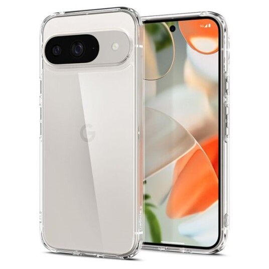 Spigen Ultra Hybrid Mobildeksel for Google Pixel 9/9 Pro - Gjennomsiktig Hardplast