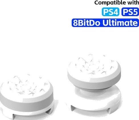 Joystick Caps PS4/PS5 Hvit