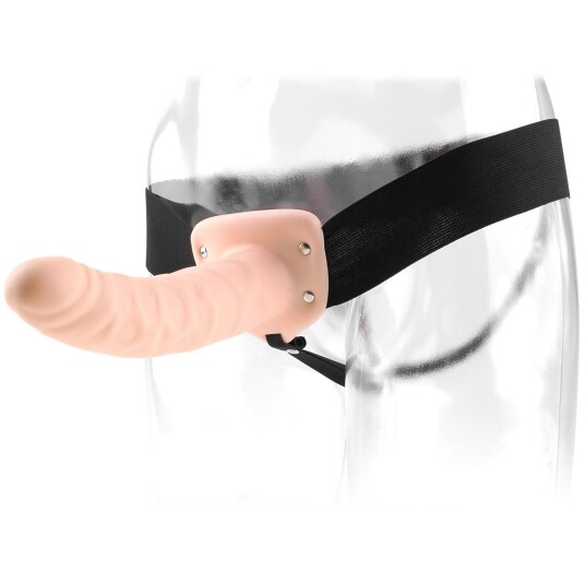 Fetish Fantasy Series Fetish Fantasy Hollow Strap-on 20 cm    - Beige