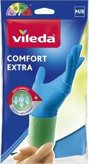 Vileda Comfort Gummihansker Medium Vileda Comfort Gummihansker Medium