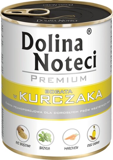 Dolina Noteci våtfôr Premium Kylling 12 x 800 g Dolina Noteci våtfôr Premium Kylling 12 x 800 g