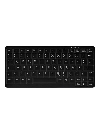 Cherry Active Key AK-4100-U - keyboard - German - black - Tastatur - Tysk - Svart