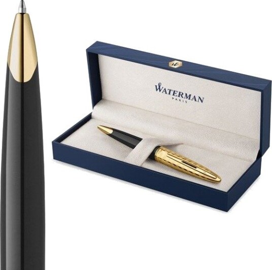 Waterman Carne The Opera Collection Black & Gold G.T. Ballpen M Blue ink