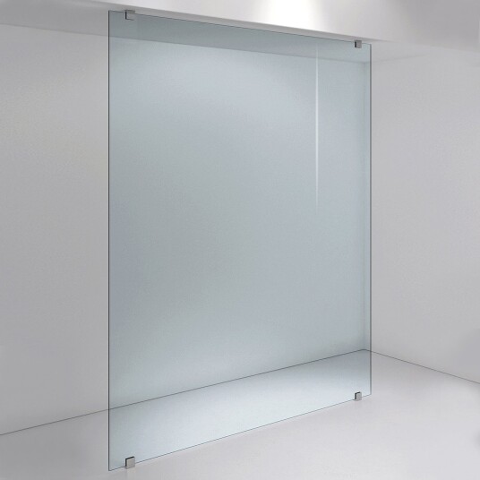 INR Iconic Nordic Rooms Dusjvegg ARC 43 Original XL Måltilpasset Brushed Brass / Bronse Glass