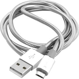 Verbatim Sync And Charge   Usb Kabel   Usb Hann Til Micro Usb Type B Hann   1 M   Sølv