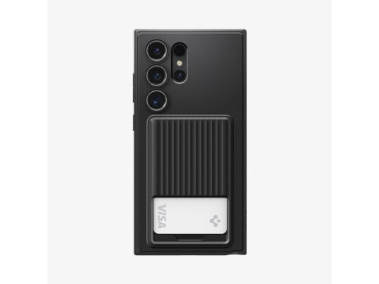 Spigen Liquid Slot, Deksel, Samsung, Galaxy S24 Ultra, 17,3 Cm (6,8"), Sort