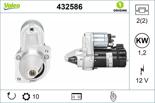 Starter VALEO 432586
