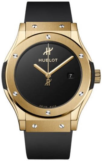 Hublot Herreklokke 542.VX.1230.RX.MDM Classic Fusion Grå/Gummi Ø42