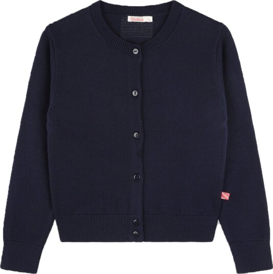 Billieblush Cardigan Strikk Navy m. Palietter Billieblush 4 år 104 Cardigan Blå