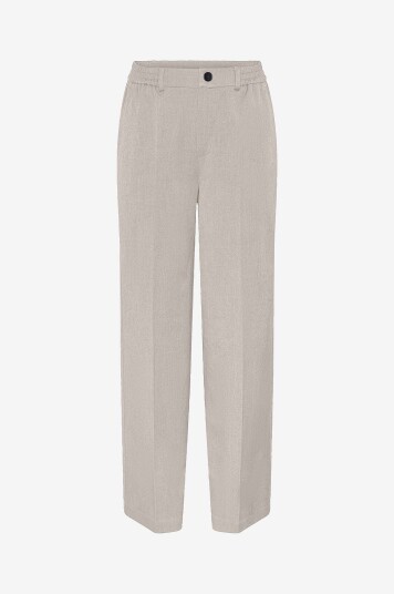 Pieces Bukser pcCamil HW Wide Pant Grå