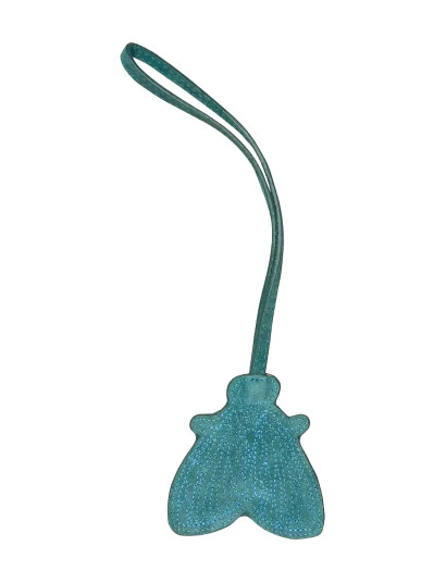 Becksöndergaard Suede Moth Bag Charm Blue ONE SIZE Becksöndergaard Suede Moth Bag Charm Blue ONE SIZE