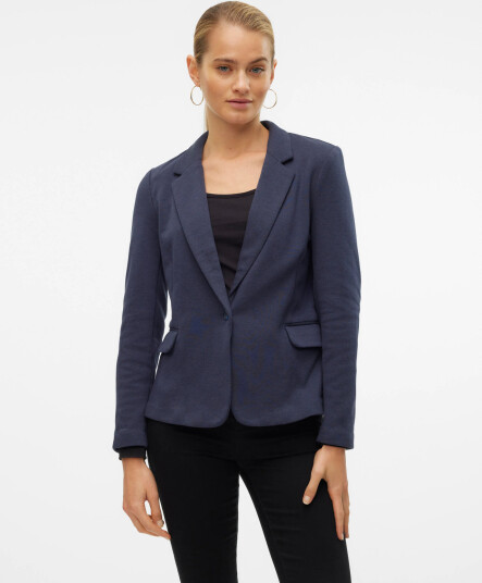 Vero Moda Vmjulia Ls Blazer Jrs Noos - Navy - 40 Vero Moda Vmjulia Ls Blazer Jrs Noos - Navy - 40