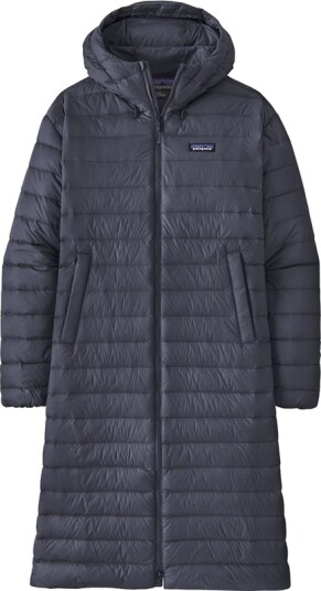 Patagonia W"s Recycled Down Sweater Parka Sunken Blue