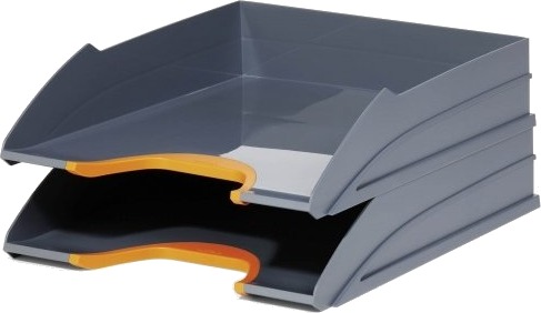 Durable Document Holder Durable Varicolor A4 Grå Oransje 2 Durable Document Holder Durable Varicolor A4 Grå Oransje 2