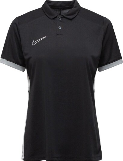 Nike Polo Dri FIT Academy 25 Svart/Grå/Hvit Kvinner størrelse X Small