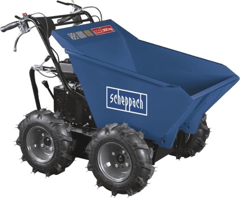 Scheppach Dp3000 Motorisert Trillebår 4 Hjul 300 Kg 196 Cm³ 3,6 L 700 Mm Scheppach Dp3000 Motorisert Trillebår 4 Hjul 300 Kg 196 Cm³ 3,6 L 700 Mm