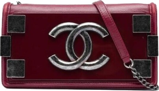 Chanel Vintage Dame Pre owned Rød ONE SIZE,