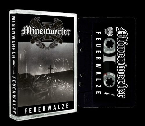 Minenwerfer  Feuerwalze  Kassett