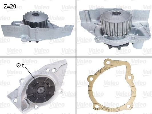 VALEO 506029 Vannpumpe VALEO 506029 Vannpumpe