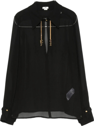 Elisabetta Franchi Dame Bluser & Skjorter Svart M,