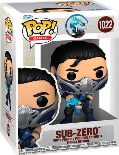 Northix Mortal Kombat Sub-Zero Action Figur 6-tommers samleobjekt