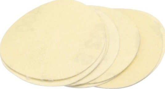 Hazet 9033 5 03/10 Ersatz Schleifpads 10 St. Slibeskive Bagepude Universel Grå Rund 5 Cm 5 Cm