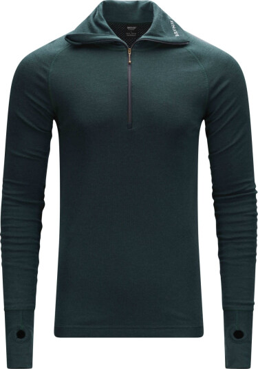 Brynje Men's Arctic Zip Polo W/Inlay Green S Brynje Men's Arctic Zip Polo W/Inlay Green S