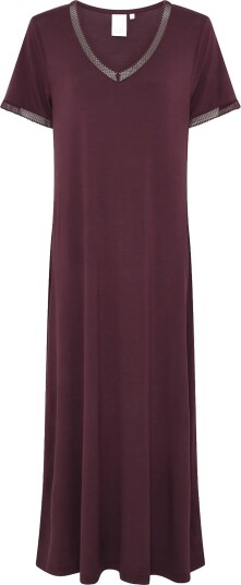 CCDK Copenhagen Jacqueline Shortsleeved Long Dress FUDGE L
