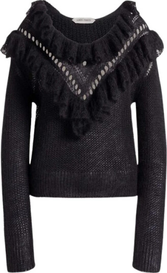 Alberta Ferretti Dame Strikkevarer Svart M,