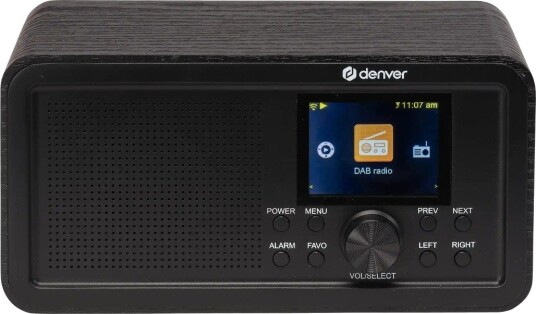 Denver DIR 200 DAB+/FM Internett radio Svart