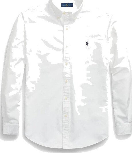 Polo Ralph Lauren Custom Fit Garment-Dyed Oxford Shirt - White - XXL
