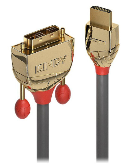 Lindy 15m HDMI til DVI-D Adapterkabel 1080p
