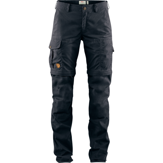 Fjellreven Women"s Karla Pro Zip-Off Trousers Dark Navy 36