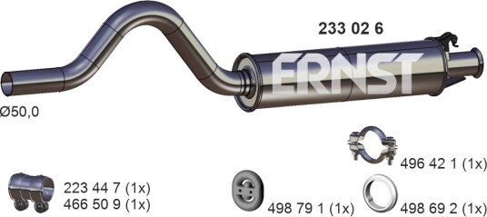 Midtre lydpotte ERNST 233026 Midtre lydpotte ERNST 233026