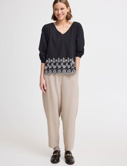 b.young Byhiba Blouse - - Black - 38