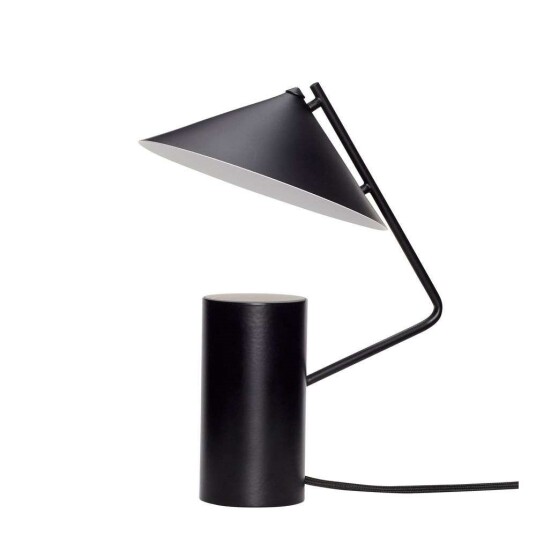Hübsch Sen Bordlampe Geometric Black
