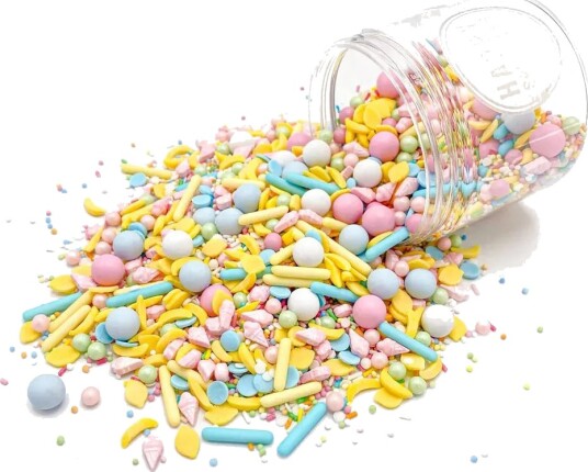 Happy Sprinkles Strøsselmiks Ice Ice Baby 90g | Slikkepott.No Happy Sprinkles Strøsselmiks Ice Ice Baby 90g | Slikkepott.No