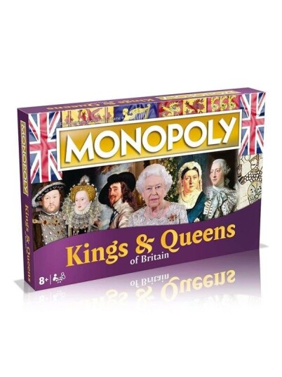 Winning Moves Monopoly Kings and Queens English Winning Moves Monopoly Kings and Queens English