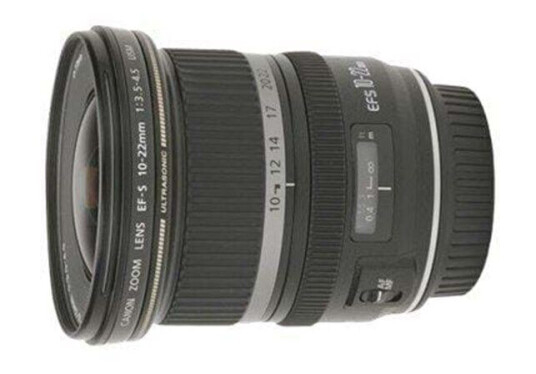 Canon EF-S 10-22mm Vidvinkelzoomobjektiv f/3.5-4.5 for APS-C Kamerasystemer