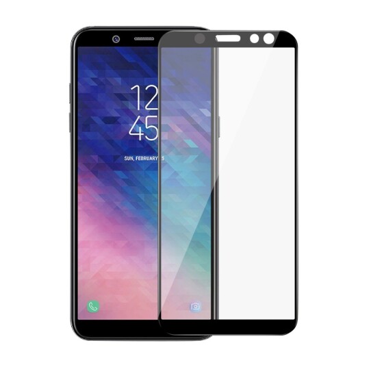 DACOTA PLATINUM TIGER GLASS GALAXY A6 2018, SVART