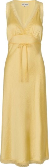 Lollys Laundry Clarill Midi Dress Sl Yellow XXL