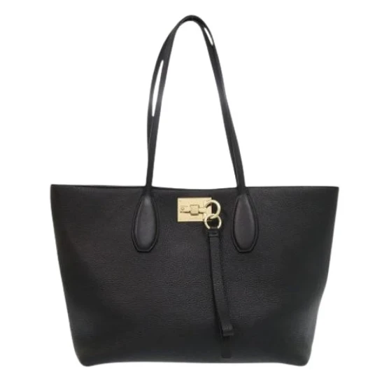 Salvatore Ferragamo Dame Svart