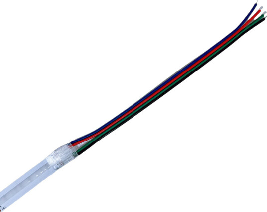 LED stripe samler til løse ledninger 12mm RGB+CCT COB IP20 5V 24V
