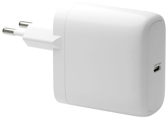 Dbramante1928 65W GaN USB-C Vegglader - Hvit - Mobillader